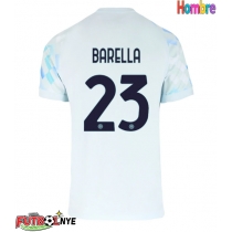 Camiseta Inter Milan Nicolo Barella #23 Visitante Equipación 2025-26 manga corta